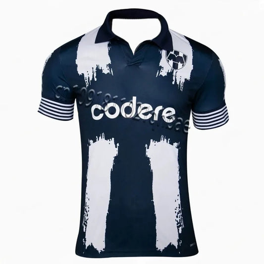 2025 Men/Kids Summer Sports Football Shirt, Mexican Football Shirt 25/26, Monterey Striped Short Sleeve Football Shirt